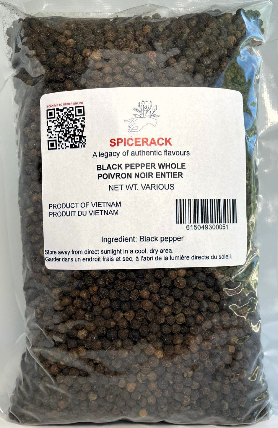 Black Pepper Whole (Black Peppercorn)